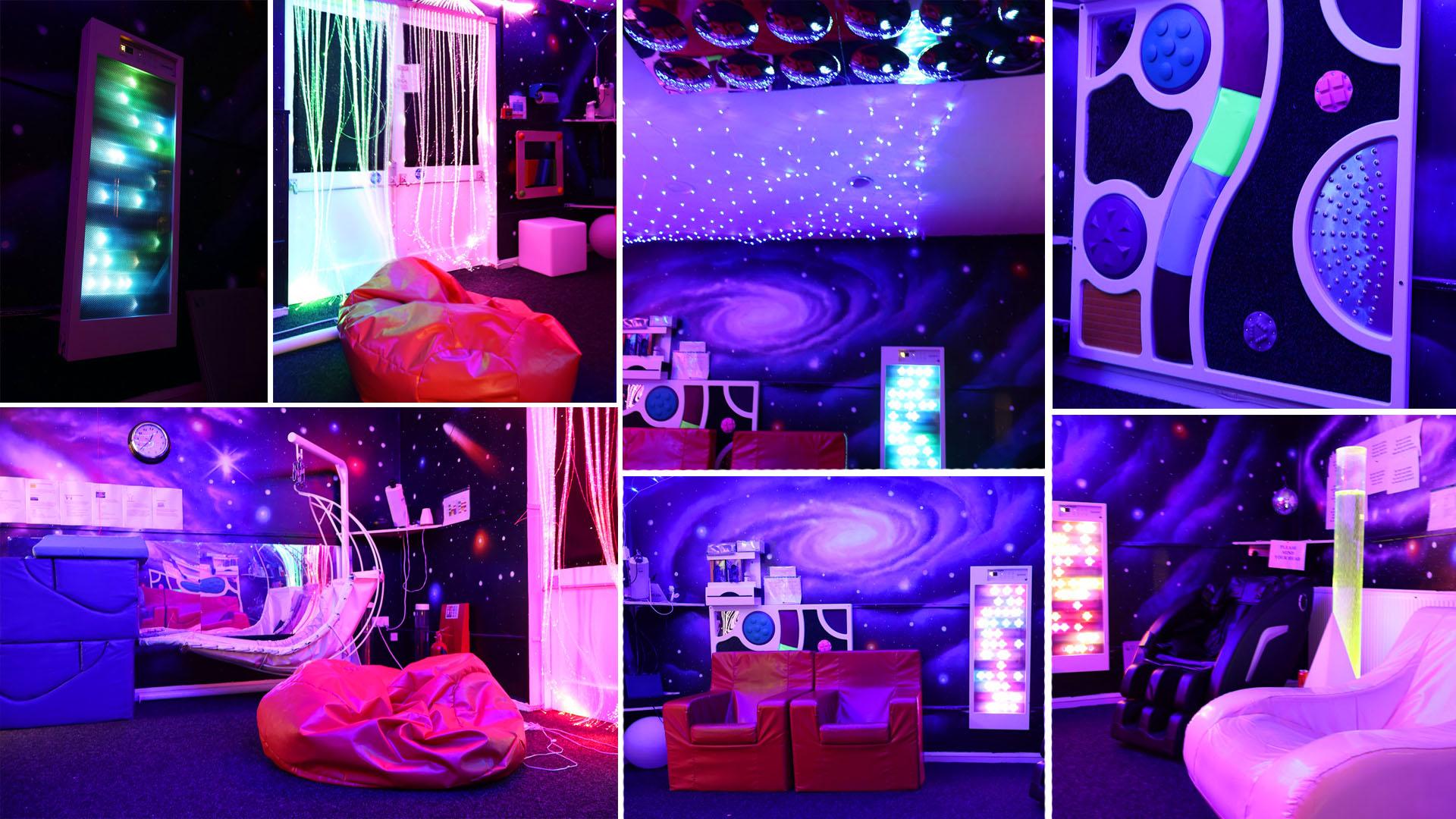 Sensory Room Collage