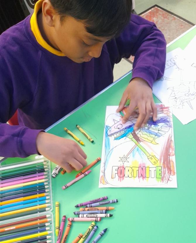 Antonine All Stars Coloring